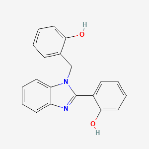 2-[1-(2-hydroxybenzyl)-1H-benzimidazol-2-yl]phenol
