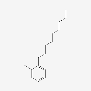 molecular formula C16H26 B12109865 Benzene, 1-methyl-2-nonyl- CAS No. 53657-85-5