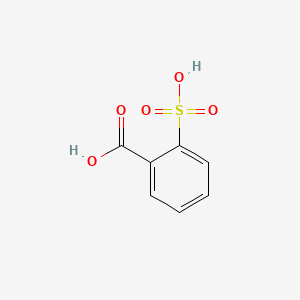 molecular formula C7H6O5S B1210993 2-Sulfobenzoic acid CAS No. 632-25-7