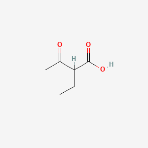 molecular formula C6H10O3 B1210998 2-Ethylacetoacetic acid CAS No. 4433-85-6