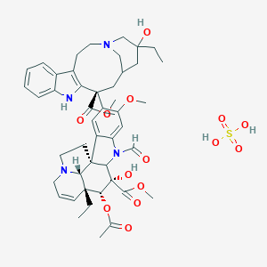 molecular formula C46H58N4O14S B001211 Vincristine sulfate CAS No. 2068-78-2