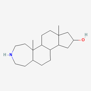 molecular formula C19H33NO B1211003 Samanine 