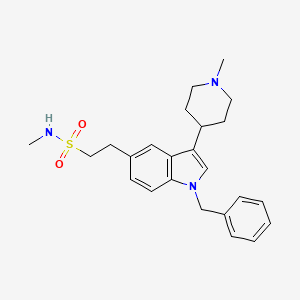 molecular formula C24H31N3O2S B12110049 N-BenzyloxyNaratriptan-d3 CAS No. 894351-87-2