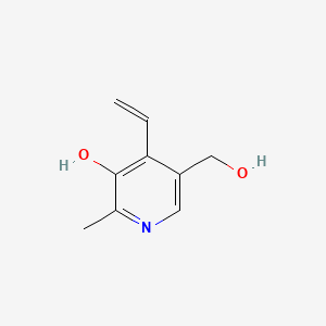 molecular formula C9H11NO2 B1211014 4-Deformyl-4-vinylpyridoxal CAS No. 42381-06-6