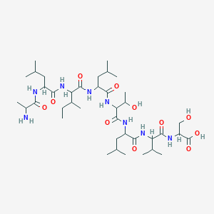 molecular formula C39H72N8O11 B12110254 Sex pheromone inhibitor ipd1 