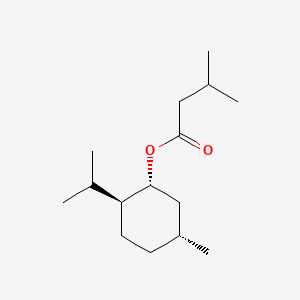 molecular formula C15H28O2 B1211027 Menthyl isovalerate CAS No. 89-47-4