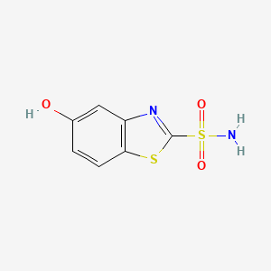 5-Hydroxy-2-benzothiazolesulfonamide