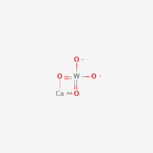 molecular formula CaO4W B1211030 Calcium tungsten oxide (CaWO4) CAS No. 7790-75-2