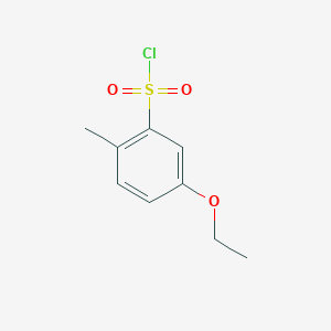 molecular formula C9H11ClO3S B12110362 5-Ethoxy-2-methyl-benzenesulfonyl chloride 