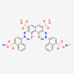 molecular formula C30H16N4Na4O14S4 B12110402 DI-Snadns 