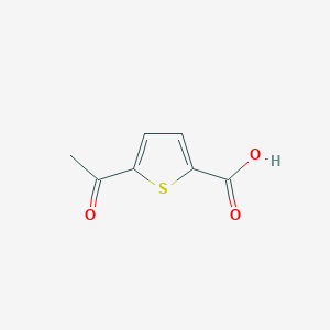molecular formula C7H6O3S B121105 5-Acetylthiophene-2-carboxylic acid CAS No. 4066-41-5