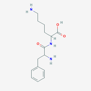 molecular formula C15H23N3O3 B12110616 Phenylalanyl-Lysine 