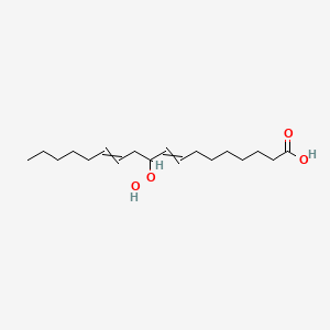 10-Hydroperoxyoctadeca-8,12-dienoic acid