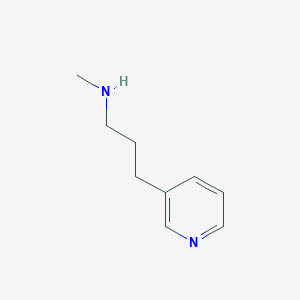 molecular formula C9H14N2 B12110639 Methyl-(3-pyridin-3-yl-propyl)-amine 