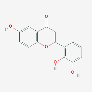 molecular formula C15H10O5 B1211075 6,2',3'-Trihydroxyflavone 