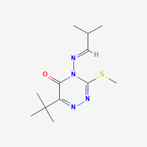 molecular formula C12H20N4OS B1211085 Isomethiozin CAS No. 57052-04-7