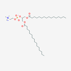 molecular formula C40H80NO8P B1211086 1,3-Dipalmitoyl-2-phosphatidylcholine CAS No. 59540-22-6