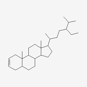 molecular formula C29H50 B12110945 (24R)-Ethylcholest-2-ene 