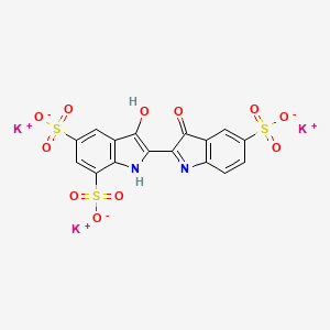 B1211095 Potassium indigotrisulfonate CAS No. 67627-18-3
