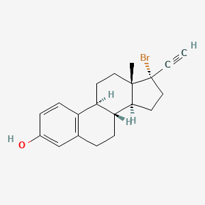(8R,9S,13S,14S,17S)-17-bromo-17-ethynyl-13-methyl-7,8,9,11,12,14,15,16-octahydro-6H-cyclopenta[a]phenanthren-3-ol