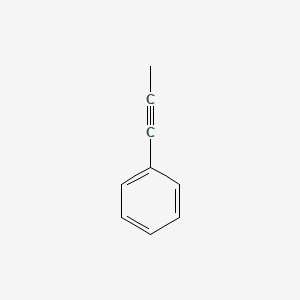 molecular formula C9H8 B1211112 1-Phenyl-1-propyne CAS No. 673-32-5