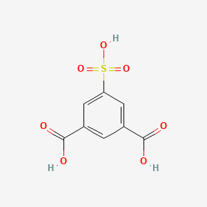 molecular formula C8H6O7S B1211118 5-Sulfoisophthalic acid CAS No. 22326-31-4