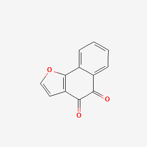 molecular formula C12H6O3 B1211137 Naphtho[1,2-b]furan-4,5-dione 
