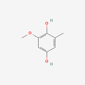1,4-Dihydroxy-2-methoxy-6-methylbenzene