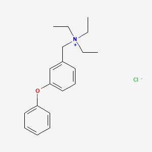 molecular formula C19H26ClNO B1211148 3-Phenoxybenzyltriethylammonium CAS No. 56562-66-4