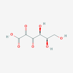 molecular formula C6H8O7 B1211179 threo-2,3-Hexodiulosonic acid CAS No. 3409-57-2