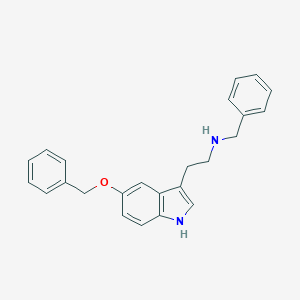 molecular formula C24H24N2O B121118 N-Benzyl-5-benzyloxytryptamine CAS No. 147918-24-9
