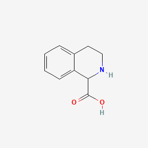 molecular formula C10H11NO2 B1211215 1,2,3,4-四氢异喹啉-1-羧酸 CAS No. 41034-52-0