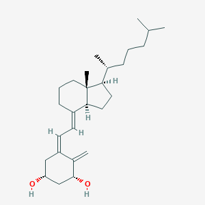 molecular formula C27H44O2 B121122 1beta-Hydroxyvitamin D3/1beta-hydroxycholecalciferol CAS No. 63181-13-5