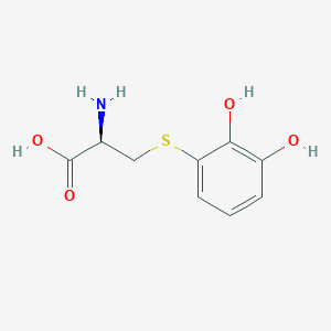 molecular formula C9H11NO4S B1211224 S-(2,3-Dihydroxyphenyl)cysteine CAS No. 79329-88-7
