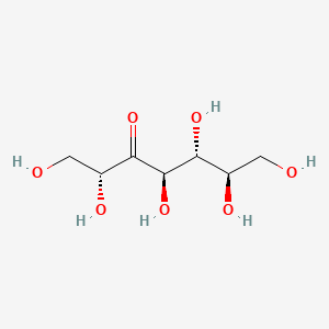 molecular formula C7H14O7 B1211226 D-Altro-3-heptulose CAS No. 13059-96-6