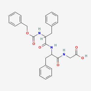 molecular formula C28H29N3O6 B12112322 N-Cbz-D-phe-phe-gly 