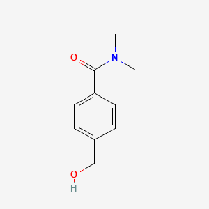 molecular formula C10H13NO2 B1211234 4-(hydroxymethyl)-n,n-dimethylbenzamide CAS No. 60519-03-1
