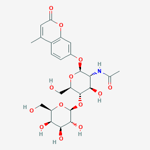 molecular formula C24H31NO13 B1211237 Mumadl CAS No. 73448-32-5