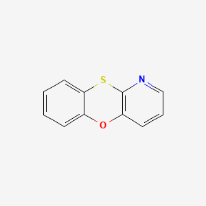 molecular formula C11H7NOS B1211238 1-Azaphenoxathiin CAS No. 65424-02-4