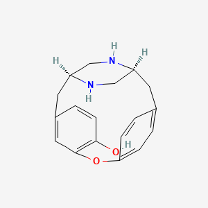 molecular formula C18H20N2O2 B1211242 Piperazinomycin CAS No. 83858-82-6