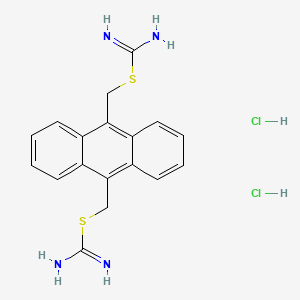 2,2'-(9,10-Anthrylenedimethylene)bis(2-thiopseudourea)
