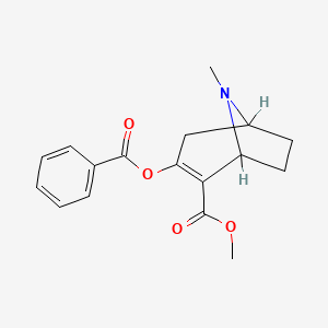 Methyl 3-(benzoyloxy)-8-methyl-8-azabicyclo[3.2.1]oct-2-ene-2-carboxylate