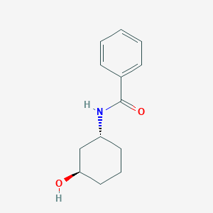 molecular formula C13H17NO2 B121127 trans-N-(3-Hydroxycyclohexyl)benzamide CAS No. 177366-90-4