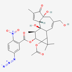 molecular formula C29H32N4O10 B1211270 Nabpa CAS No. 96657-96-4