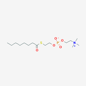 (n-Octanoylthio)phosphatidylcholine