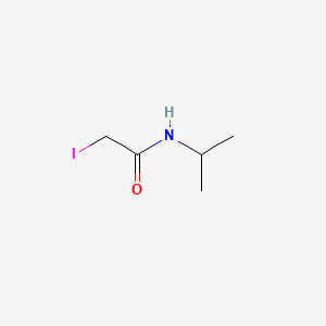 molecular formula C5H10INO B1211280 N-异丙基碘乙酰胺 CAS No. 80935-13-3