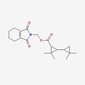 molecular formula C20H27NO4 B1211298 Methanotetramethrin CAS No. 88108-86-5