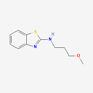 molecular formula C11H14N2OS B12113140 N-(3-methoxypropyl)-1,3-benzothiazol-2-amine 