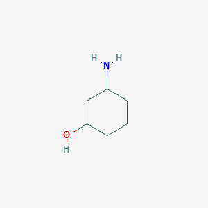 molecular formula C6H13NO B121133 3-Aminocyclohexanol CAS No. 6850-39-1