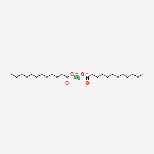 molecular formula C24H46MgO4 B1211344 Magnesium laurate CAS No. 4040-48-6
